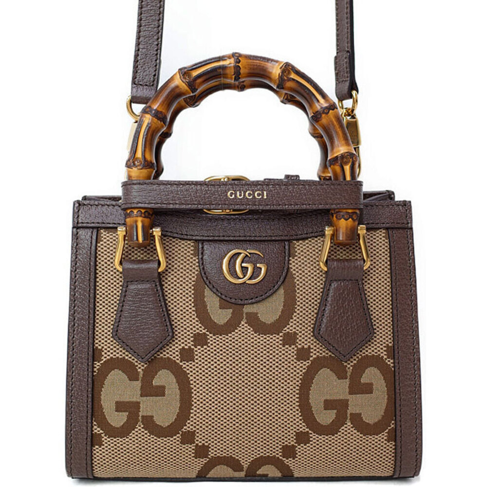 GUCCI Diana Jumbo GG Tote Bag